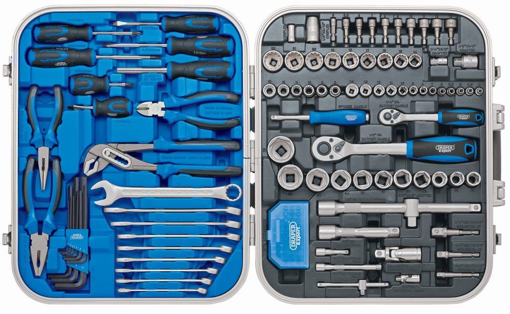 Socialism Wedge Statistical Draper Tools launches its 'ultimate' Expert 127 piece tool kit - Garage Wire