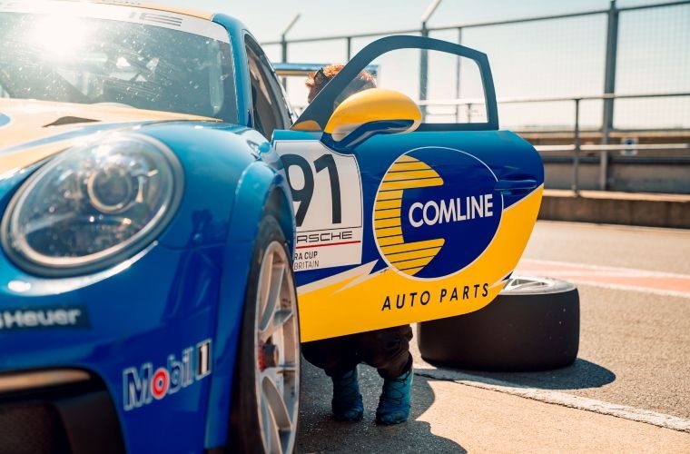 Comline sponsors Richardson Racing and Will Bratt for Porsche Carrera Cup GB 2021