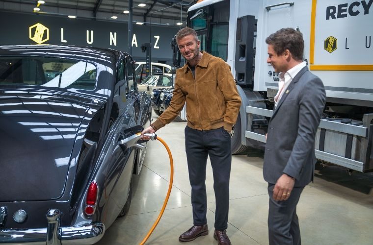 David Beckham invests in UK vehicle electrification company - Garage Wire