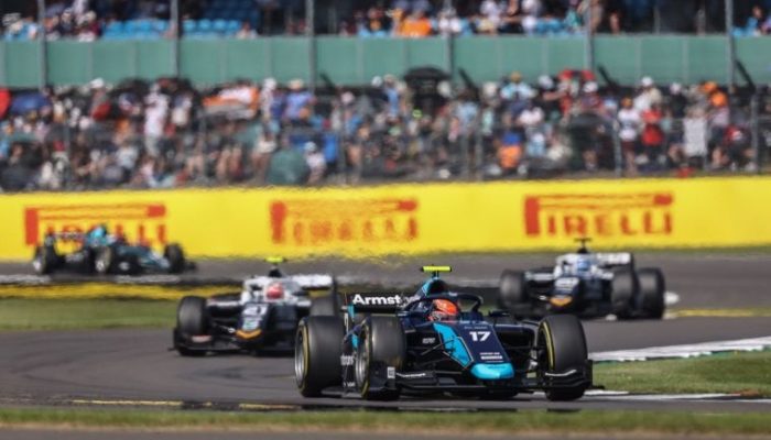 Lucas Oil sponsored DAMS F2 team secure podium place at Silverstone