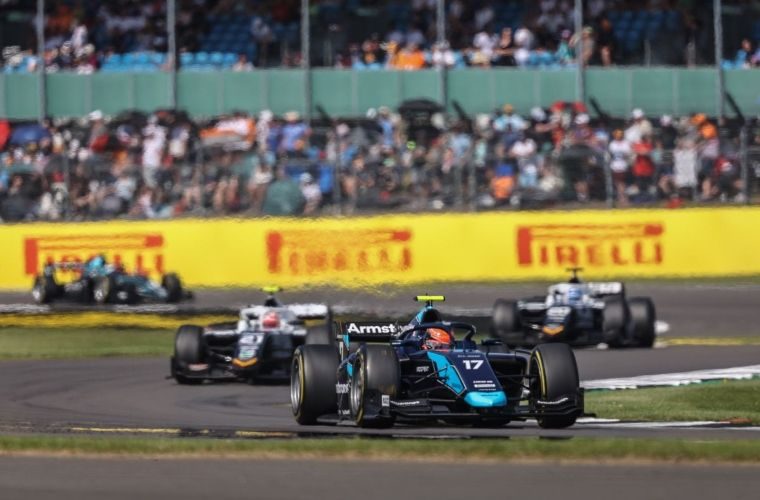 Lucas Oil sponsored DAMS F2 team secure podium place at Silverstone