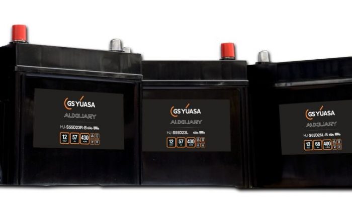 Expanded new GS Yuasa automotive auxiliary battery range revealed
