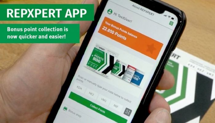 Latest Schaeffler REPXPERT app update makes bonus point collection quick and easy