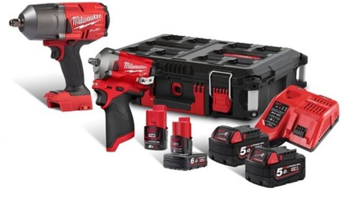 10% off Milwaukee High Torque and stubby impact wrench