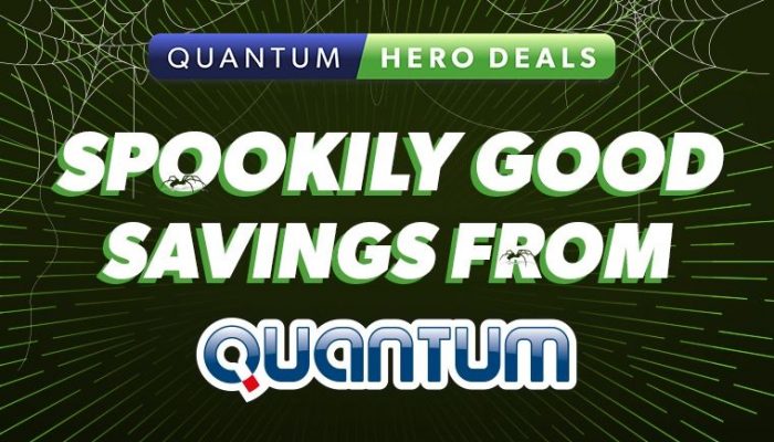 Spook-tacular savings on Quantum products this Halloween week