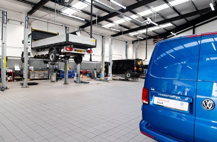 Half of large vans and third of light commercial vehicles fail their MOT