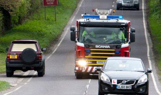 Uddingston garage fire destroys customer vehicle during MOT