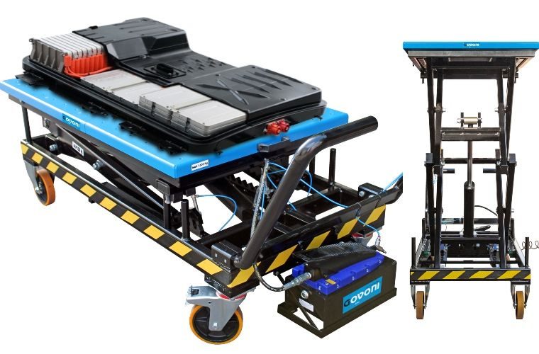 New Sykes-Pickavant mobile scissor lift table ‘perfect for EV batteries’