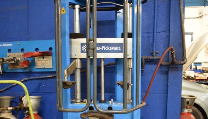 Stafford garage impressed with Sykes-Pickavant pneumatic coil spring compressor