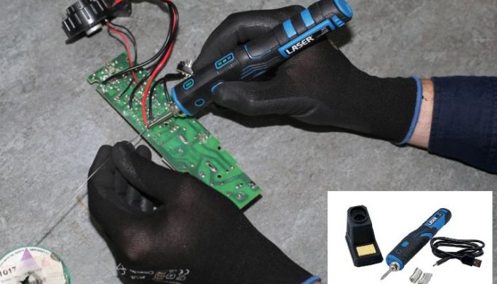 Laser Tools launches new rechargeable cordless soldering iron