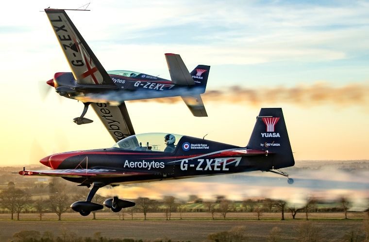 Yuasa set for takeoff with The Blades air display team