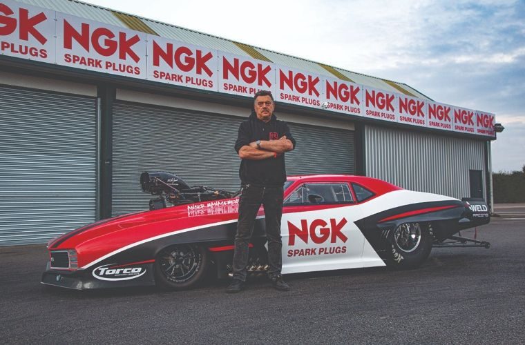 Andy Robinson races ahead with NGK