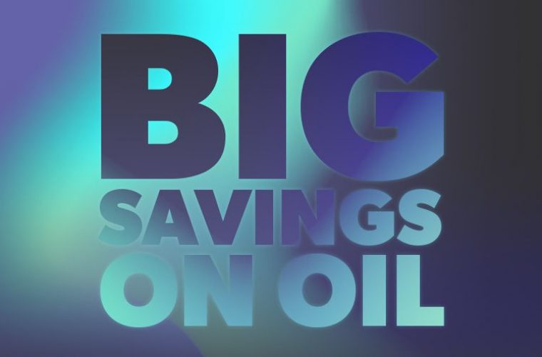 TPS pour on savings with slick oil offer