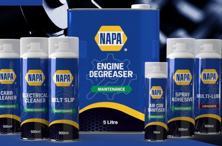 NAPA launches new maintenance spray range