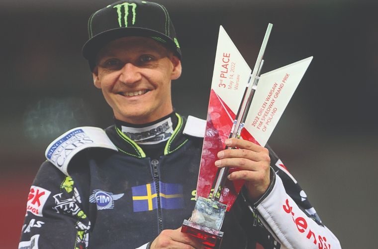 Freddie Lindgren makes podium at Orlen FIM Speedway GP of Poland