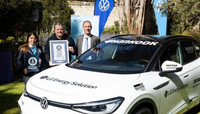 Volkswagen ID.4 with Monroe suspension completes record-setting climb of South American Volcano