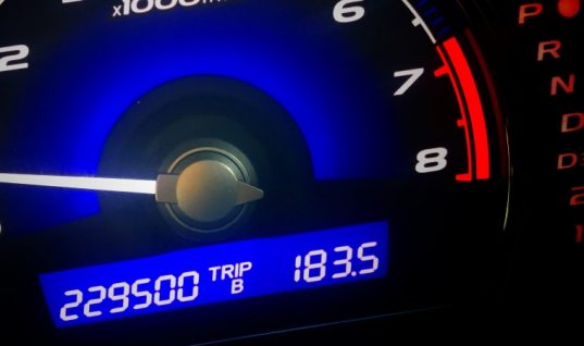One in five cars has over 100,000 miles on-the-clock