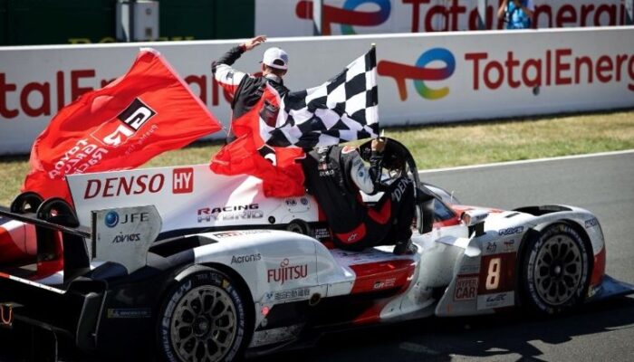 DENSO sponsored hybrid hypercar triumphs at Le Mans