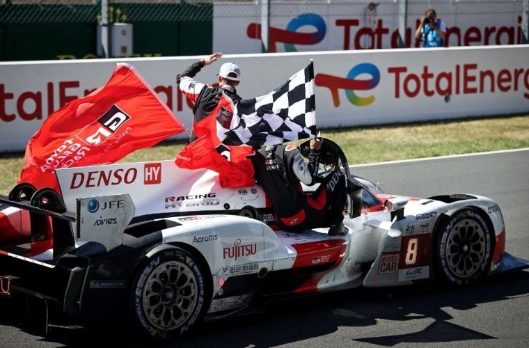 DENSO sponsored hybrid hypercar triumphs at Le Mans