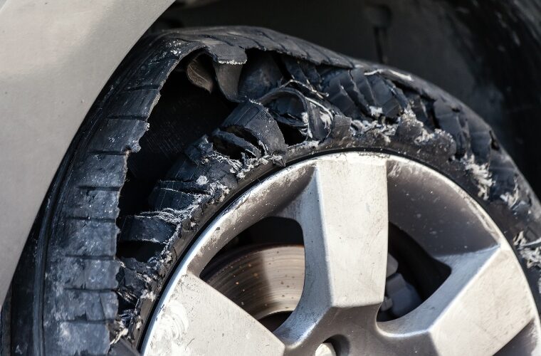 Tyre blowouts surge following excessive UK temperatures