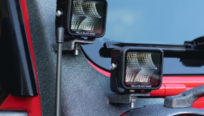HELLA presents brand new Black Magic LED work lamps series