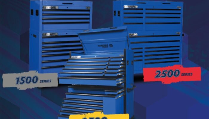 Carlyle Tools launches new range of professional tool chests