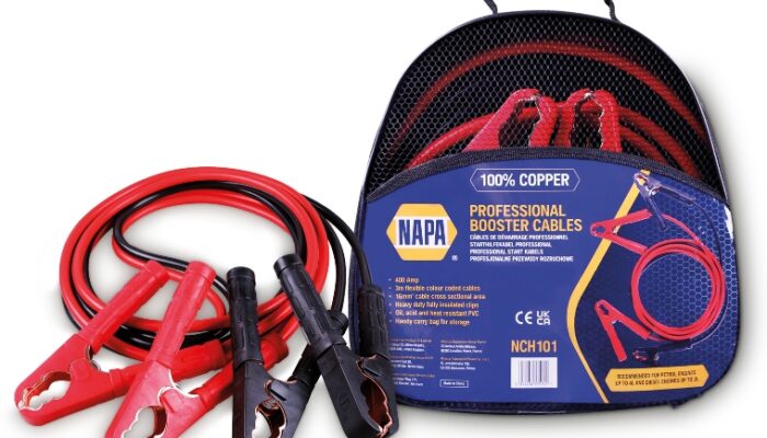 NAPA launches booster cables in 2022 winter update
