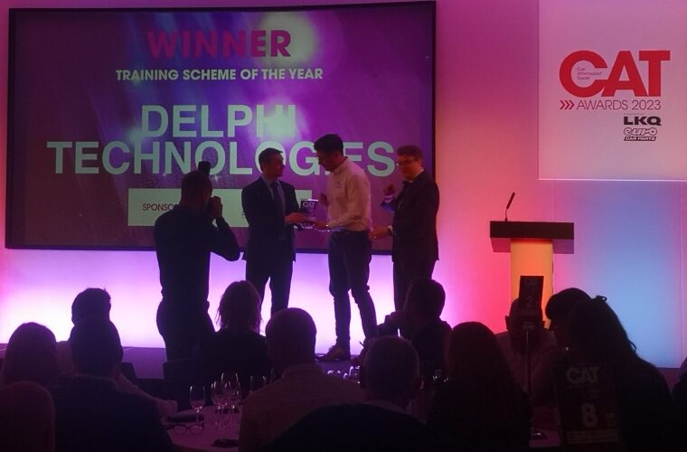 Delphi Technologies wins training award