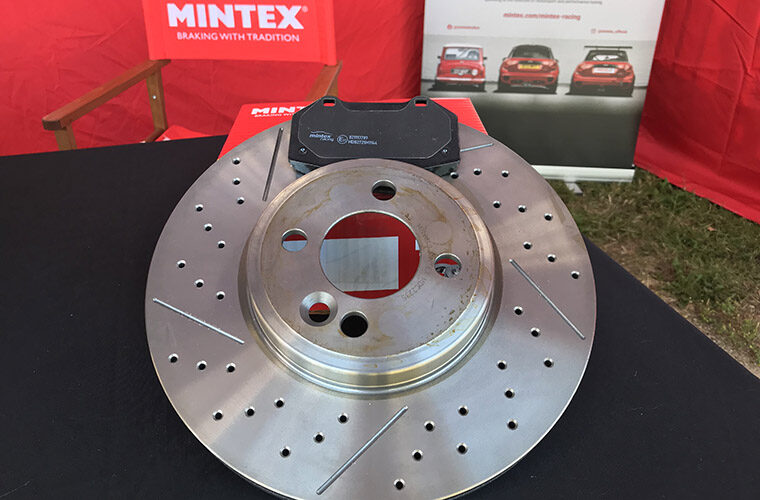 Mintex Dimpled and Grooved Disc