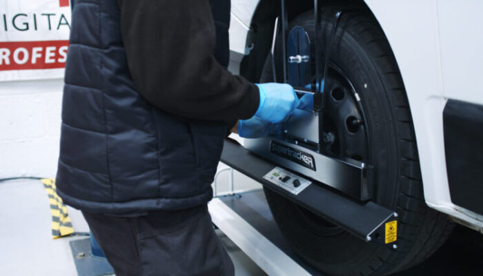 Supertracker unveils laser wheel alignment demonstration video