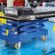 Safely remove EV batteries with Laser Tools electro-hydraulic table lifts