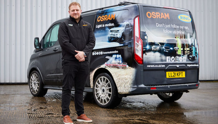 New van for Ring and OSRAM