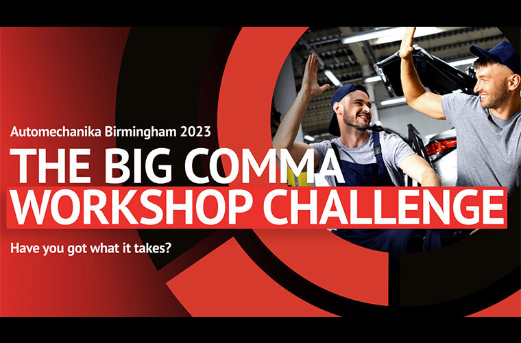 Take on the Big Comma Workshop Challenge at Automechanika Birmingham