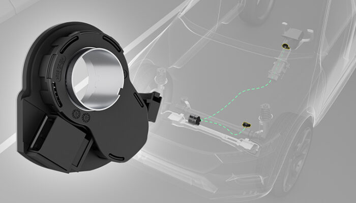 HELLA supplies sensor technology for all-electric steer-by-wire systems