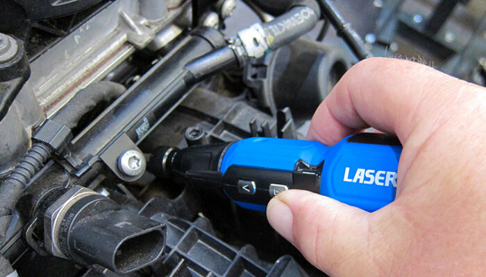 New Laser Tools electric screwdriver is packed with features