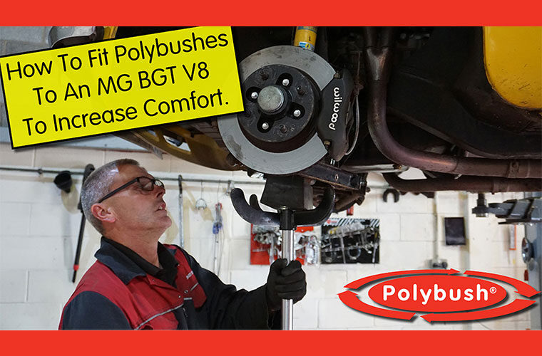 Video: Fitting polyurethane suspension bushes to an MGB GT V8