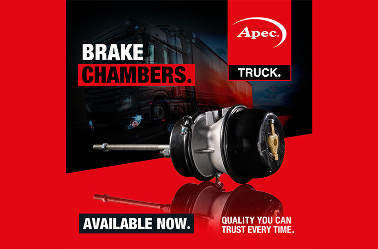 Apec Truck launches brake chambers 