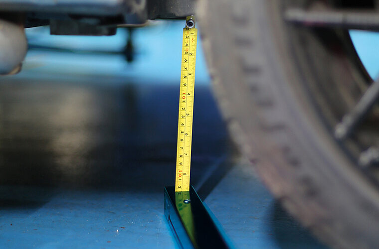 Check ride height with this new Power-TEC gauge