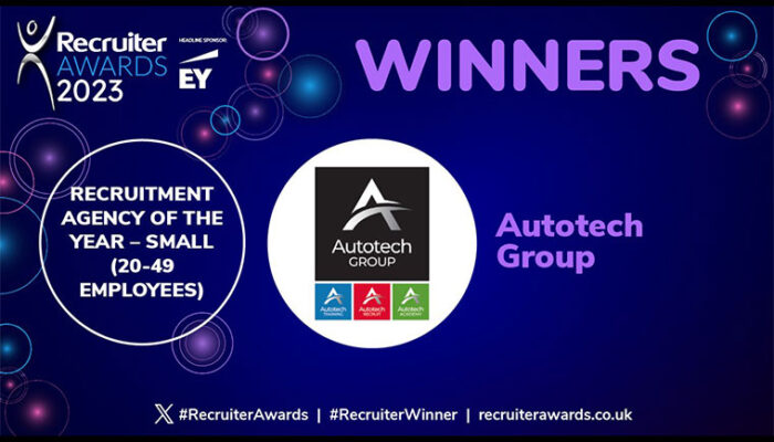 Autotech Group crowned the Best Recruitment Agency of the Year