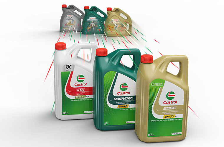 Castrol rolls out new packaging with reduced plastic