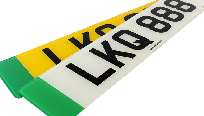 Number plate printing now available at LKQ Euro Car Parts