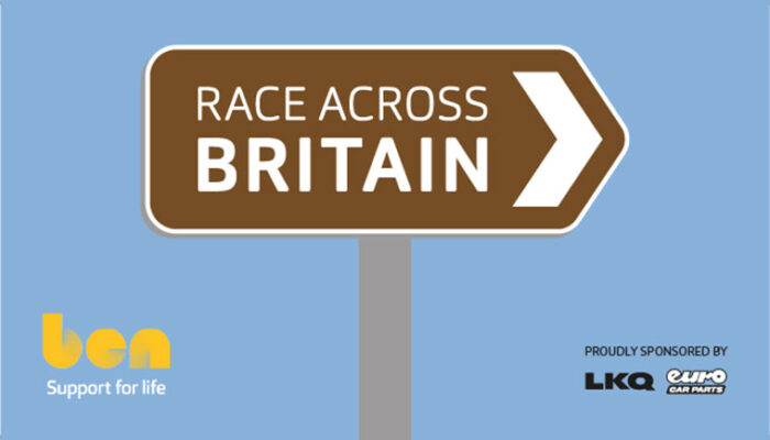 Ben launches ‘Race Across Britain’ challenge based on TV series