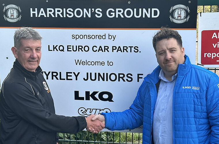 LKQ Euro Car Parts branch sponsors local football team