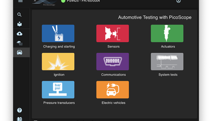 PicoScope 7: Upgrades to guided tests and the toolbox application