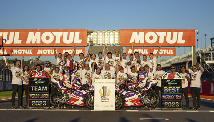 Motul helps drive Pramac to historic MotoGP first