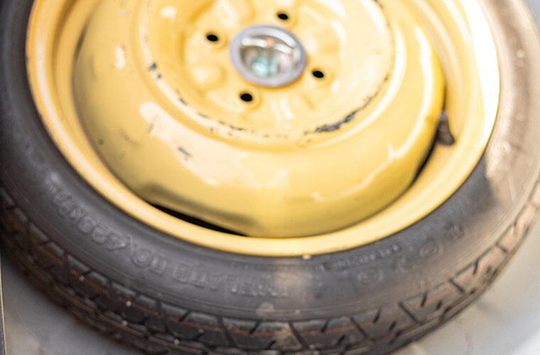 Re-tyred: Only 3% of new cars come with a spare wheel