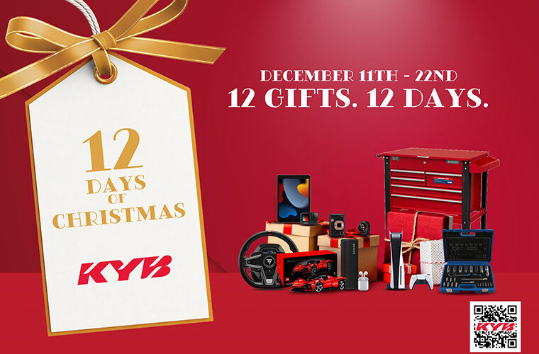 KYB launches 12 Days of Christmas campaign