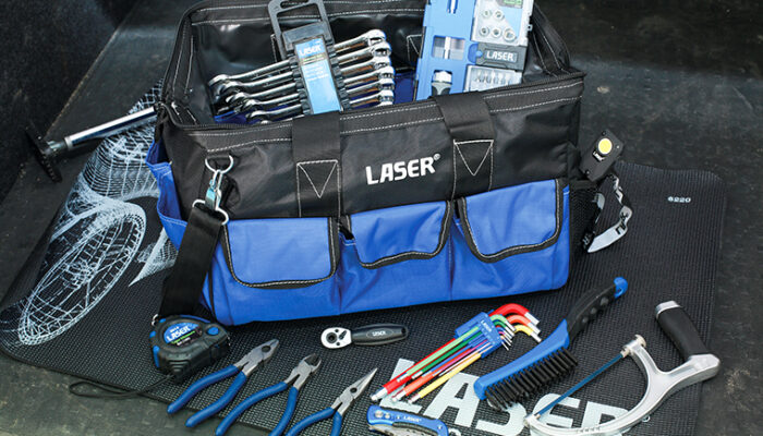 Comprehensive and handy tool bag kit from Laser Tools
