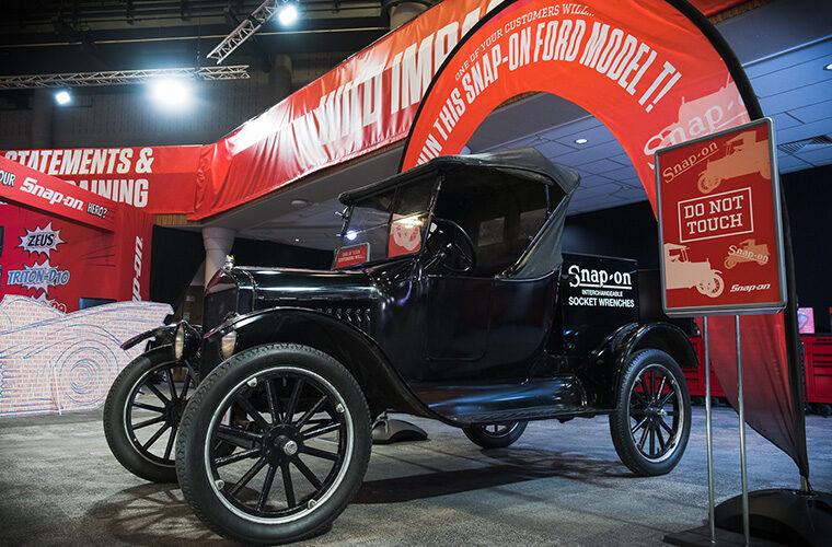 Snap-on reveals winner of Ford Model T exhibited at Automechanika Birmingham