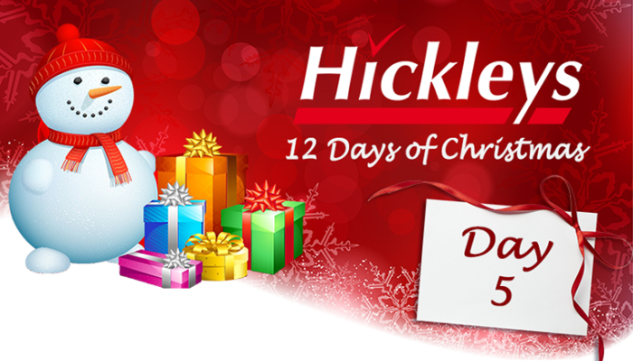 Celebrate the 12 Days of Christmas with Hickleys